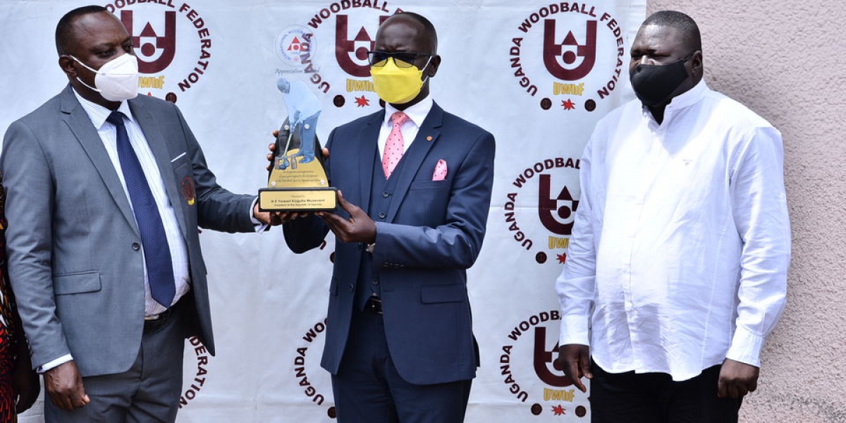 Thank you! World woodball body recognises President Museveni